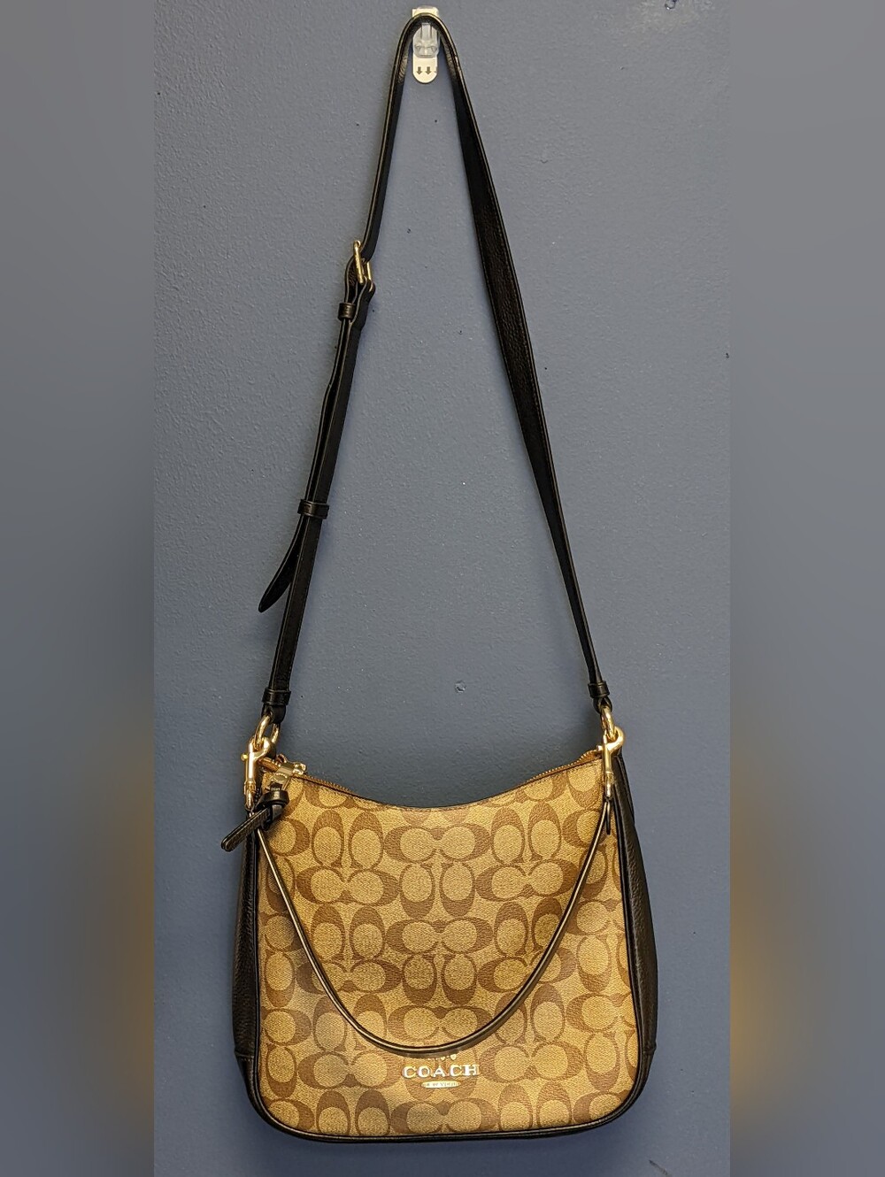 Coach Crossbody Purse - Brown & Black - Used Great Condition
